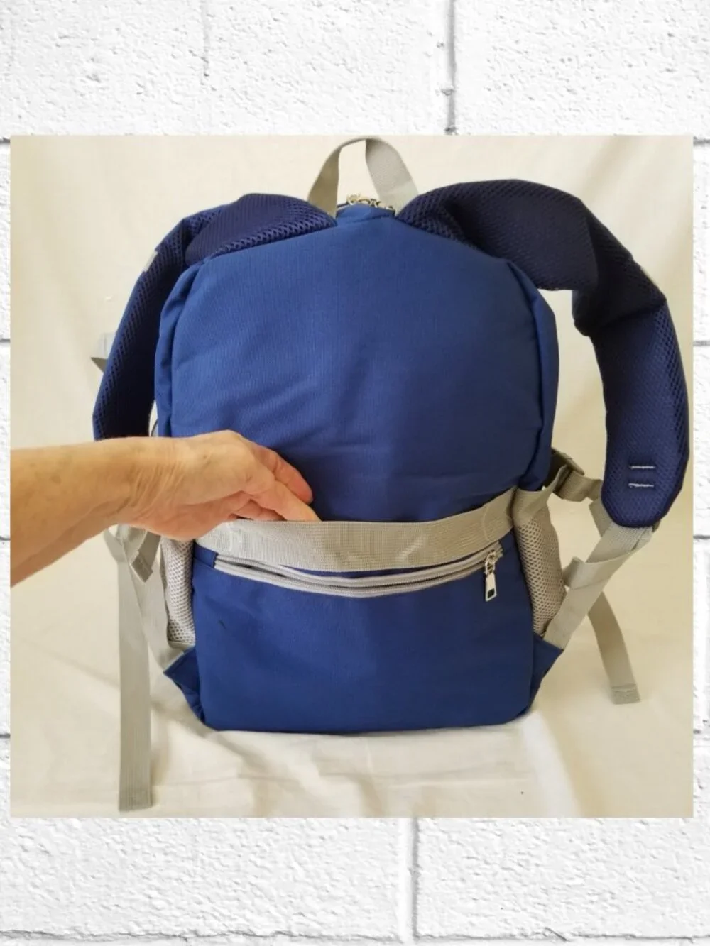 NWOT! Laptop Backpack w/USB Cord & Port, Bottle Pockets/Luggage Strap/Anti-Theft
